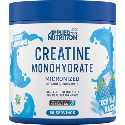 Applied Nutrition - Applied Nutrition Creatine Monohydrate Flavoured 250g - Icy Blue Raz - product photo