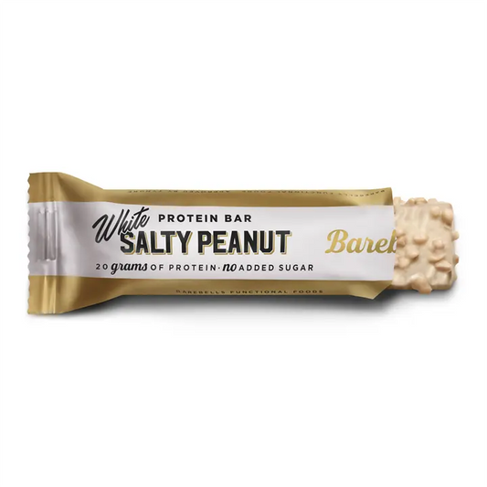 Barebells - Barebells Protein Bar 12x55g - White Chocolate Salty Peanut - product photo