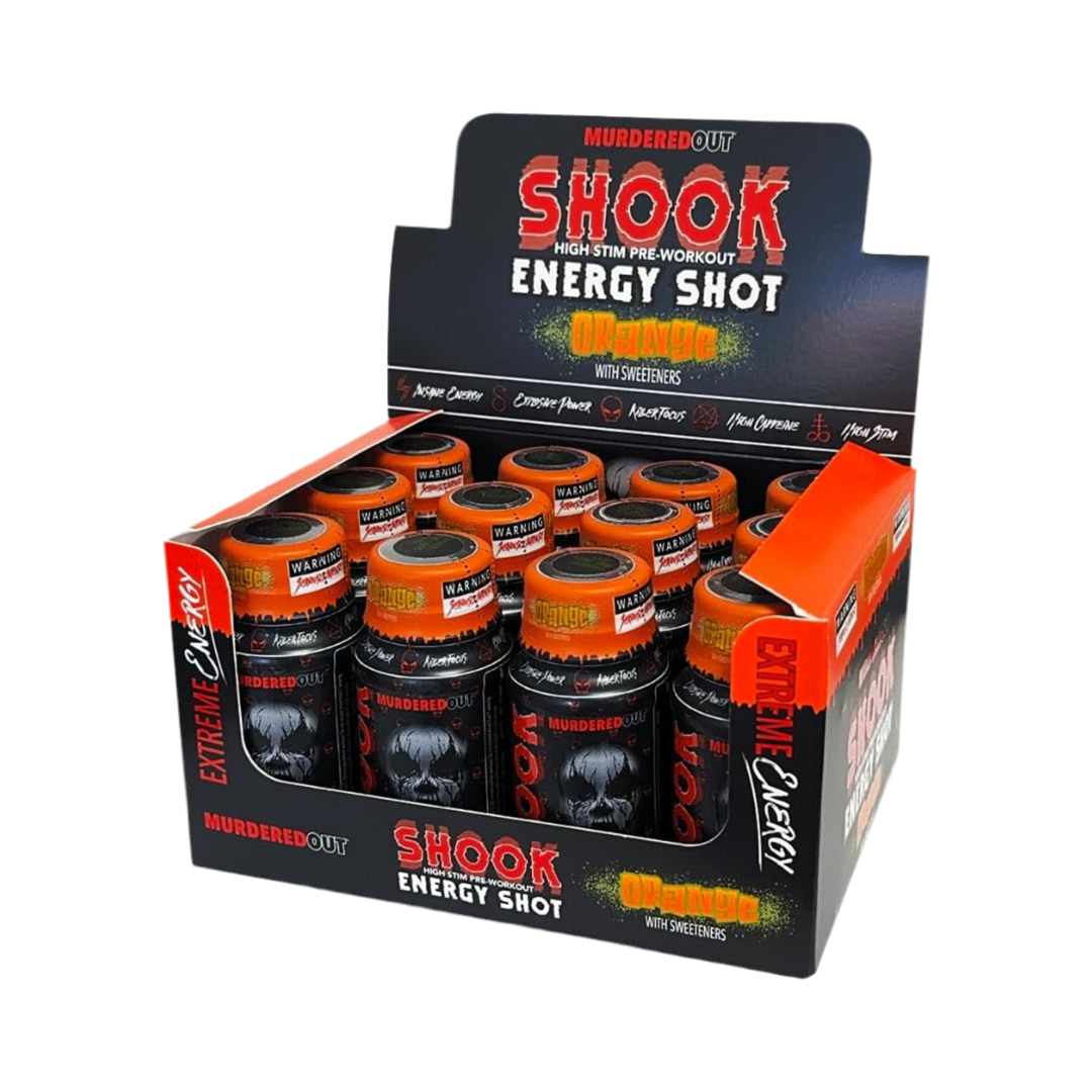 Murdered Out Shook Energy Shot 12x60ml