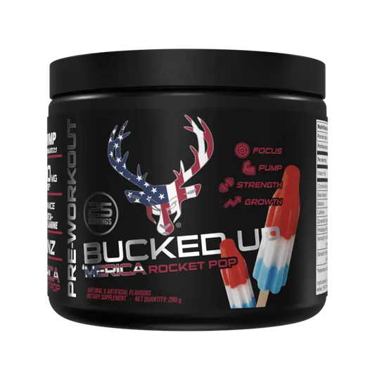 Bucked Up - Bucked Up Pre Workout 282g - Rocket Pop - product photo