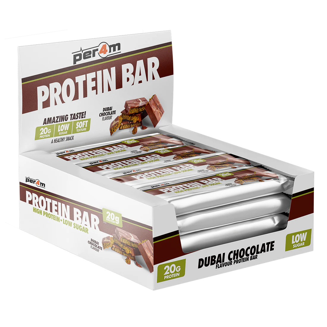 PER4M Protein Bar 12x62g