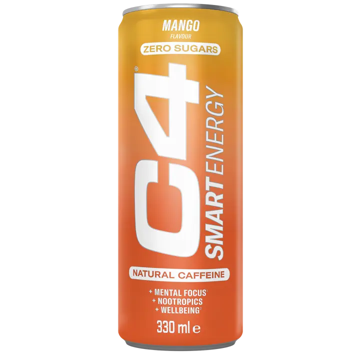 Cellucor - Cellucor C4 Smart Energy Carbonated 12x330ml - Mango - product photo