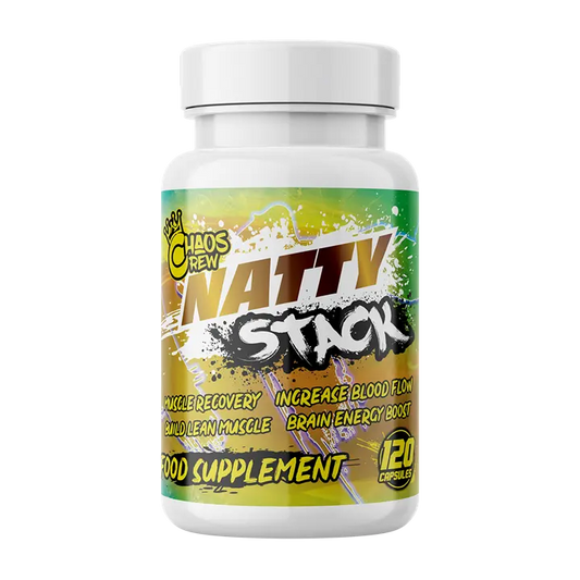 Chaos Crew Nattystack 120 Caps Sports Supplement product photo