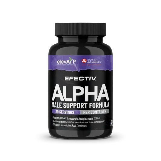 Efectiv Nutrition ALPHA Male Support 120Caps Sports Supplement product photo