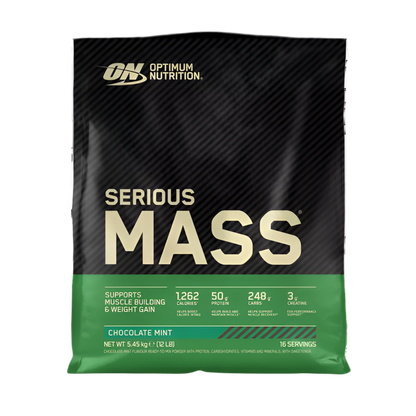 Optimum Nutrition Serious Mass Weight Gainer Protein Powder 5.45kg