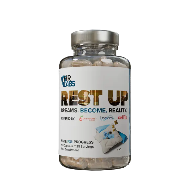 HR Labs Rest Up 120Veg Caps Sports Supplement product photo