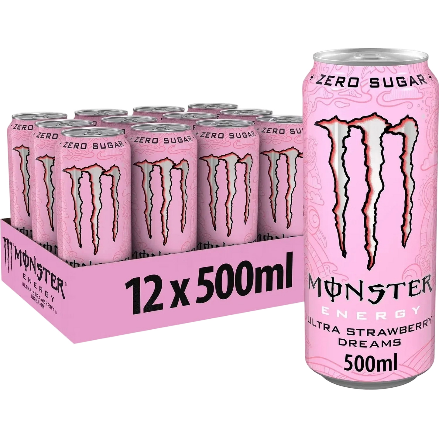Monster Energy Ultra (Zero Sugar) 12x500ml MC SUPPLEMENTS