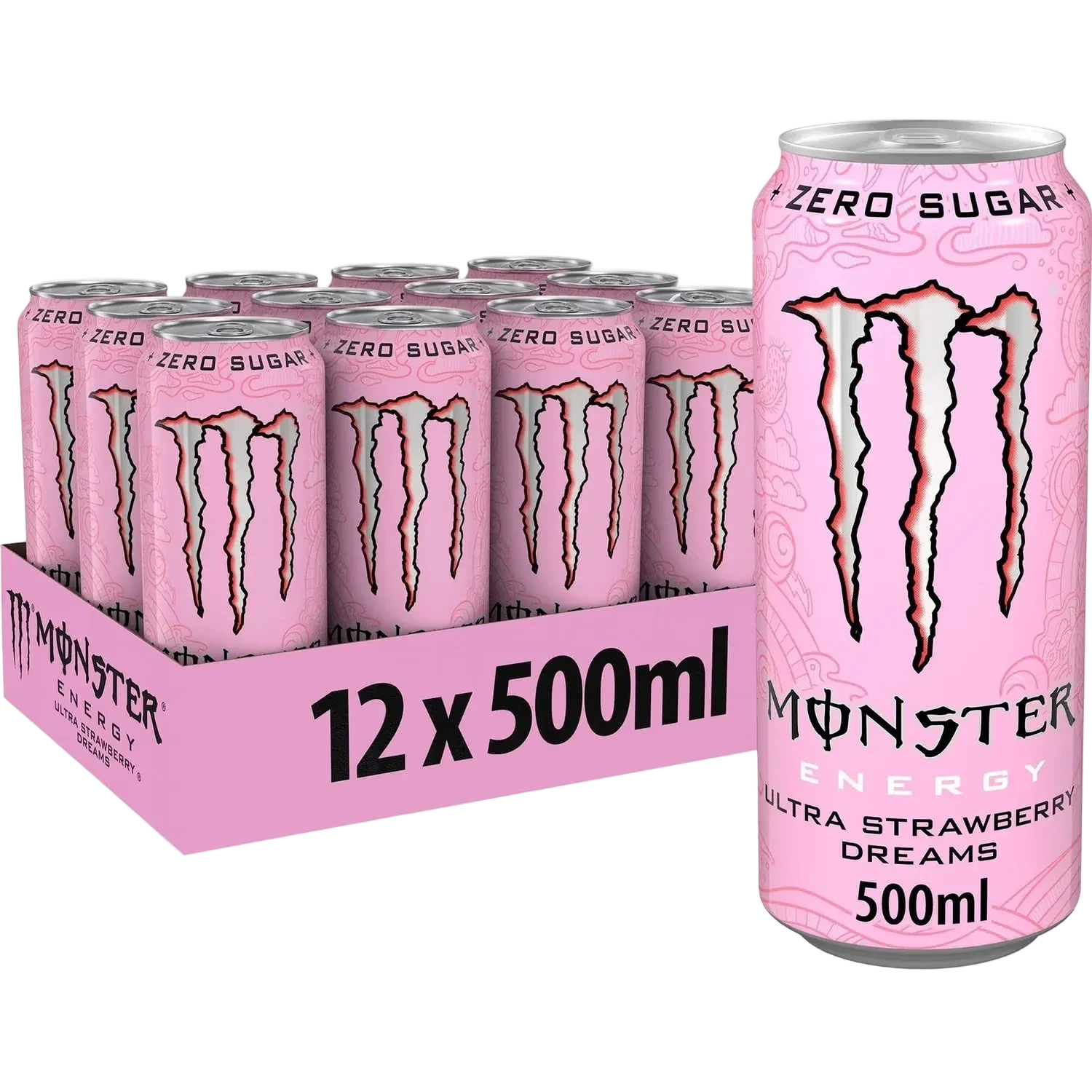 Monster Energy Ultra (Zero Sugar) 12x500ml MC SUPPLEMENTS