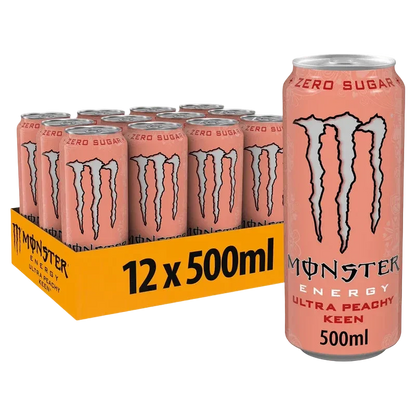 Monster Energy Ultra (Zero Sugar) 12x500ml MC SUPPLEMENTS