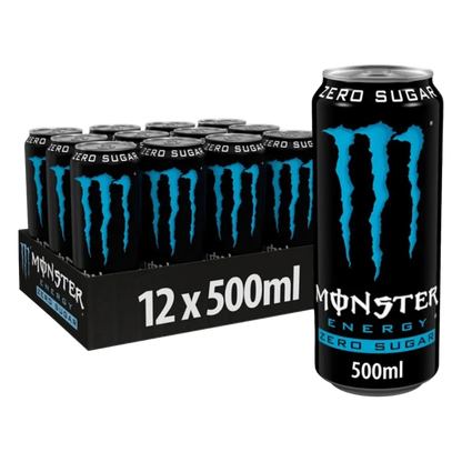 Monster Energy (Zero Sugar) 12x500ml