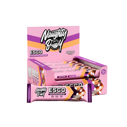 Naughty Boy Esco Bar 12x65g MC SUPPLEMENTS