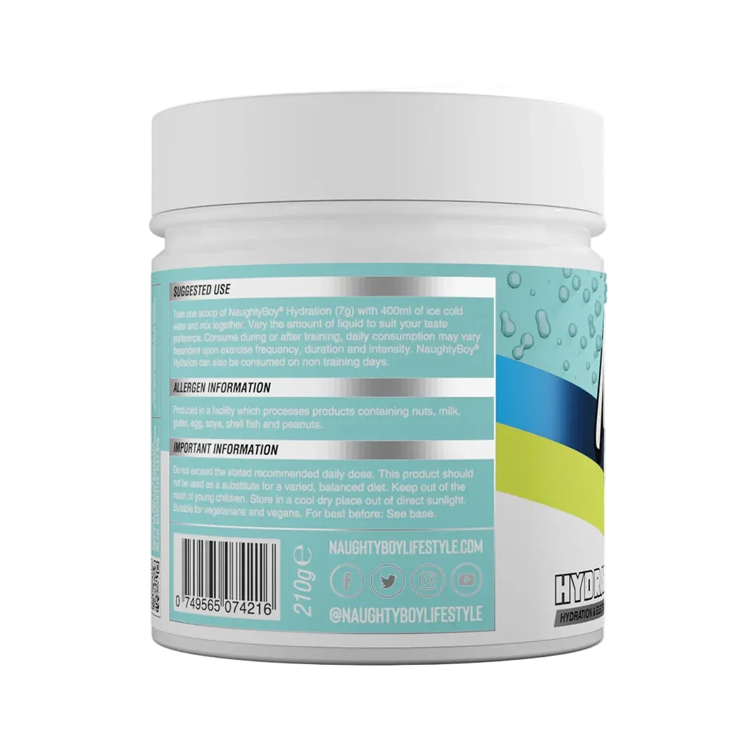 Naughty Boy Hydration 255g MC SUPPLEMENTS
