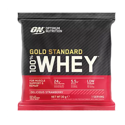 Gold Standard 100% Whey Protein Powder Sachets - 24x31g