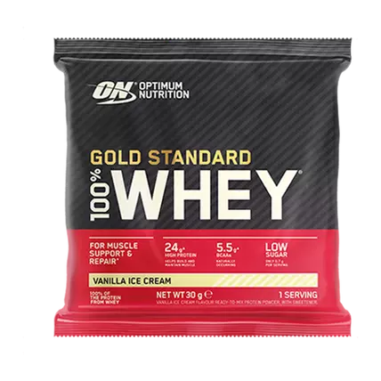 Gold Standard 100% Whey Protein Powder Sachets - 24x31g
