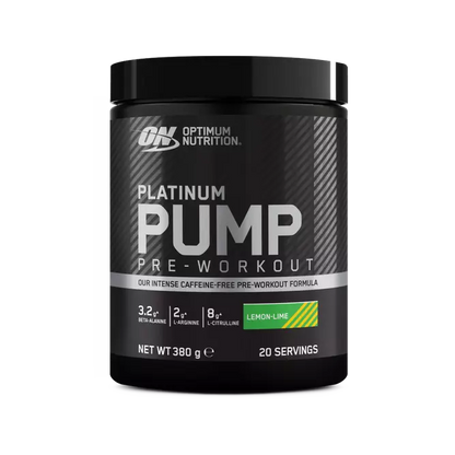 Optimum Nutrition Platinum Pump Pre-Workout Caffeine Free - 380g