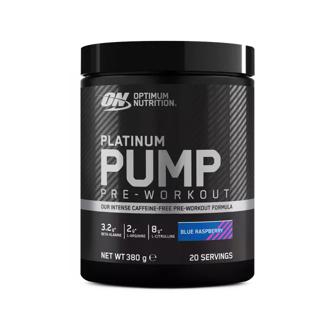 Optimum Nutrition Platinum Pump Pre-Workout Caffeine Free - 380g