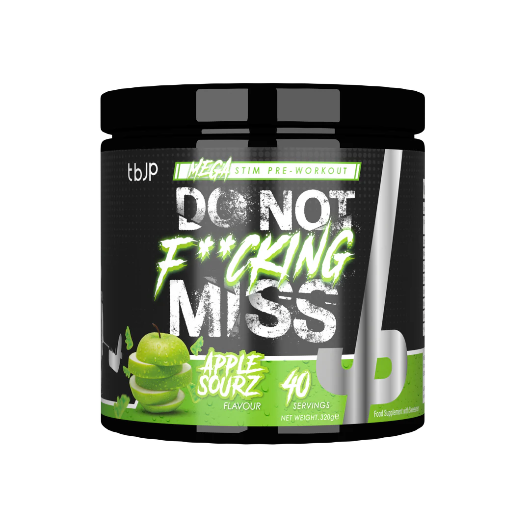 Trained by JP DNFM High Stim Pre Workout 320g