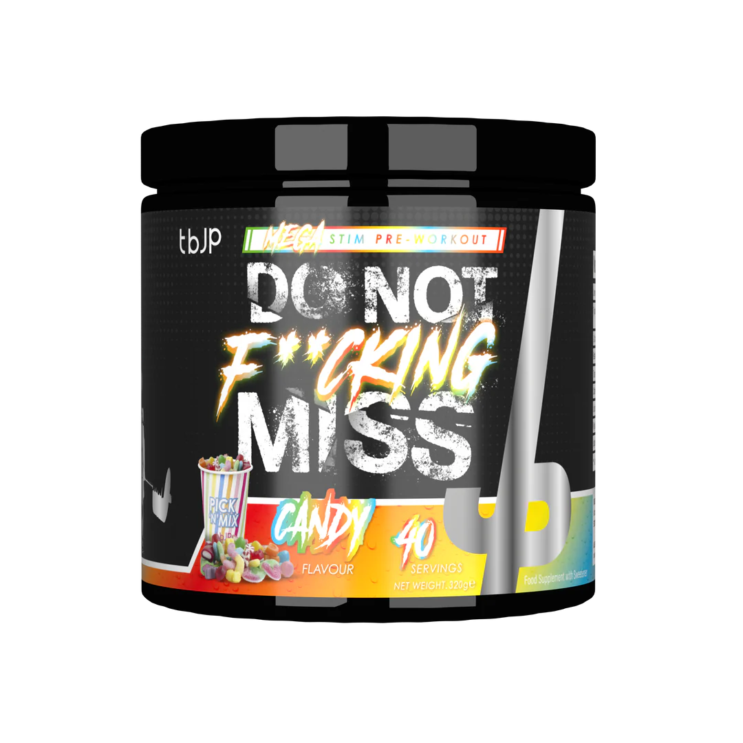 Trained by JP DNFM High Stim Pre Workout 320g
