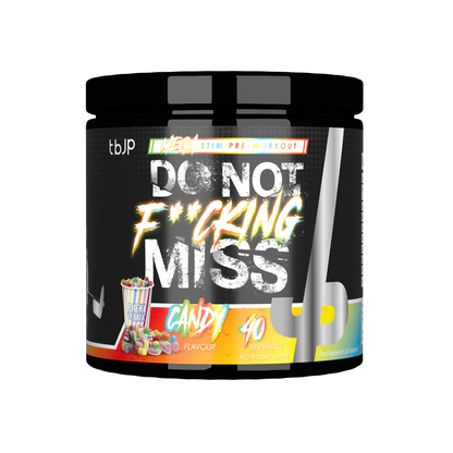 Trained by JP DNFM High Stim Pre Workout 320g