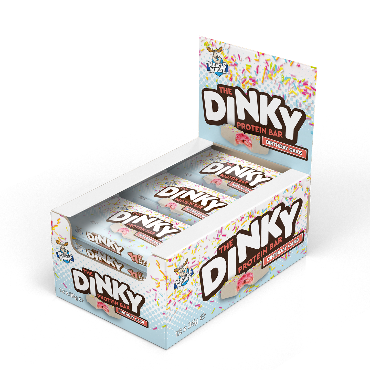 Muscle Moose Dinky Protein Bar 12x35g