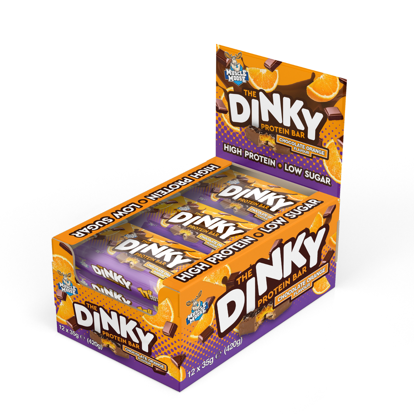 Muscle Moose Dinky Protein Bar 12x35g