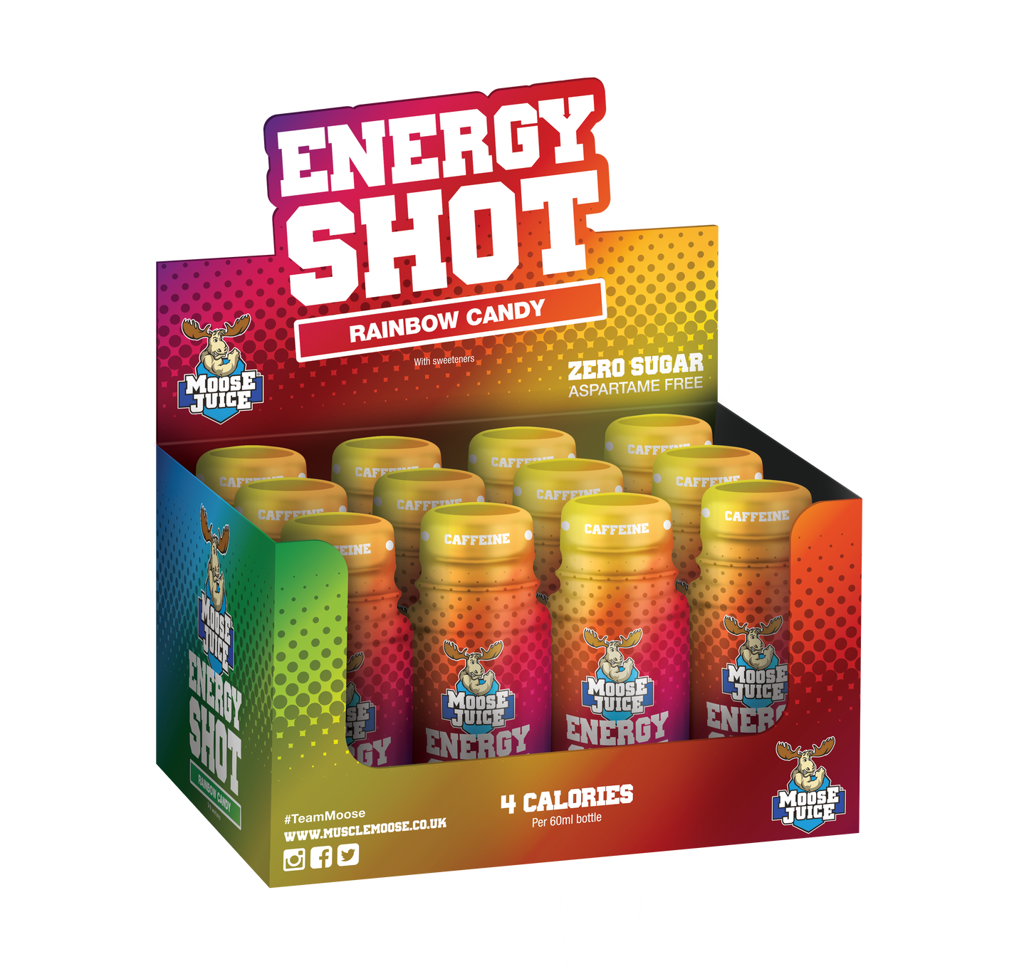 Muscle Moose Moose Juice Energy Shot 12x60ml