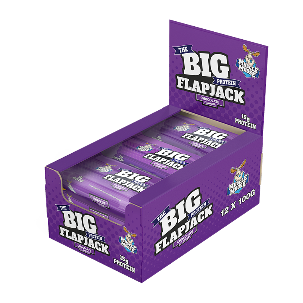 Muscle Moose Big Protein Flapjack 12x100g