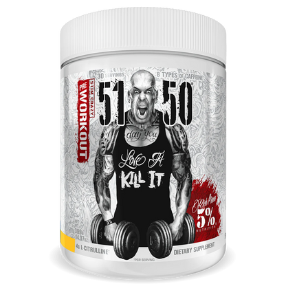 5% Nurtition 51/50 (High Stim) Pre-Workout 465g