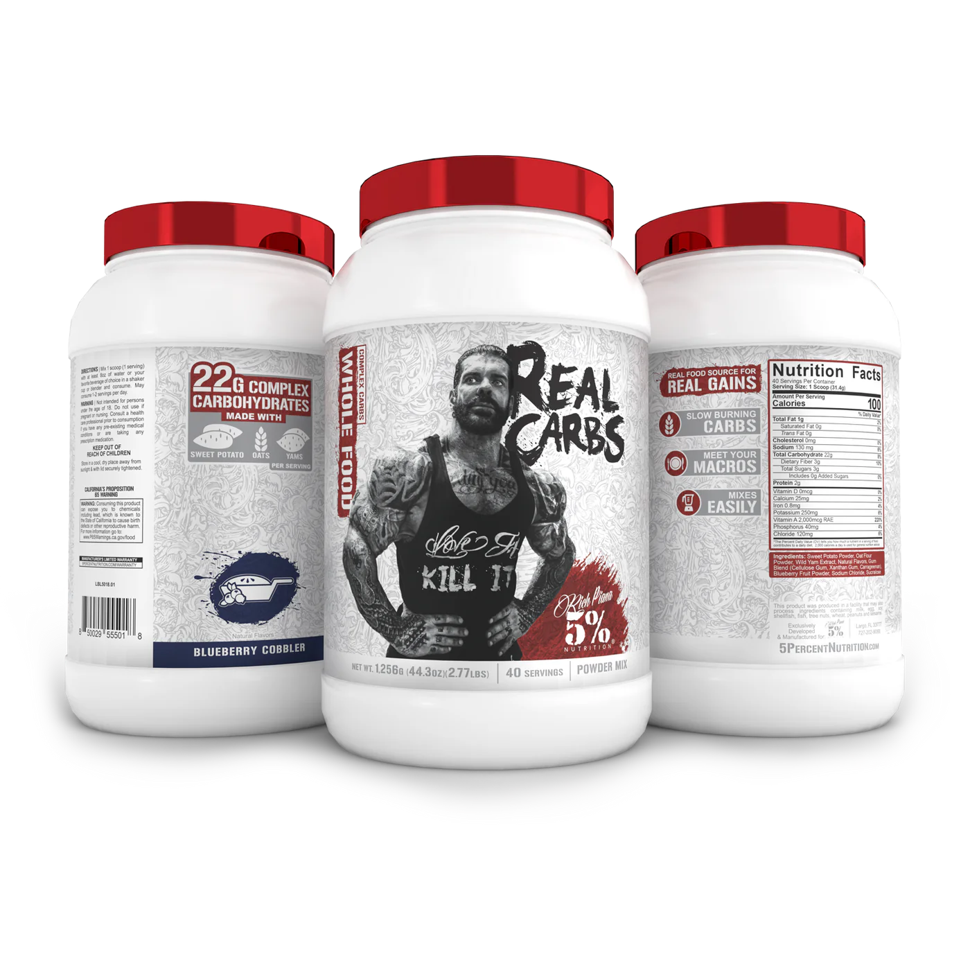 5% Nutrition Real Carbs 1248g