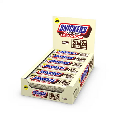 Mars - Snickers Low Sugar Protein Bar 12x57g - White - product photo