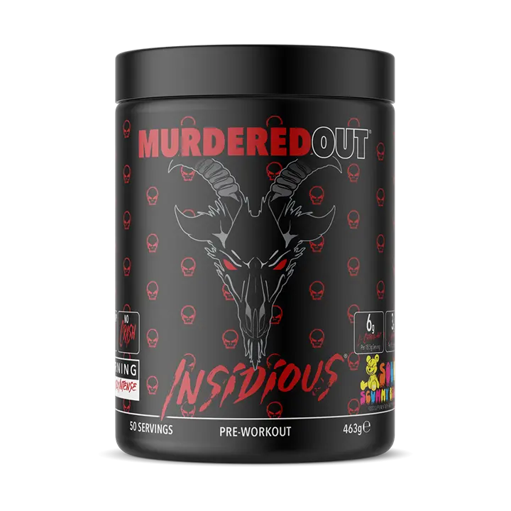 Murdered Out - Murdered Out Insidious Pre Workout 463g - Sour Scummy Bear - product photo