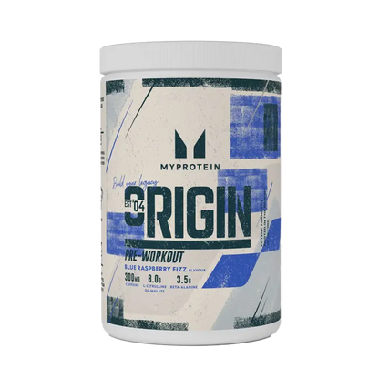 MyProtein - MyProtein Origin Pre-Workout 600g - Blue Raspberry Fizz - product photo