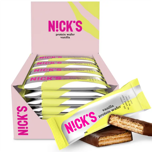 NICK'S - NICK'S Protein Wafer 24x40g - Chocolate - product photo