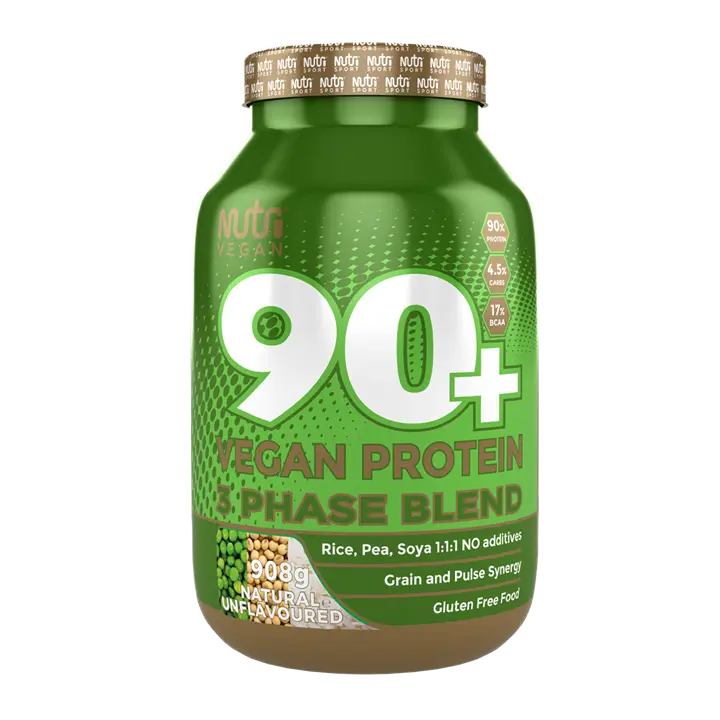 NutriVegan - Nutri Vegan 90+ Protein Vegan - Unflavoured / 908g - product photo