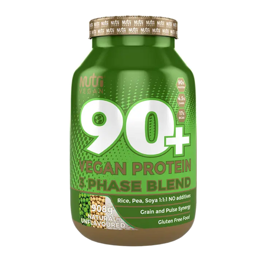 NutriVegan - Nutri Vegan 90+ Protein Vegan - Unflavoured / 908g - product photo