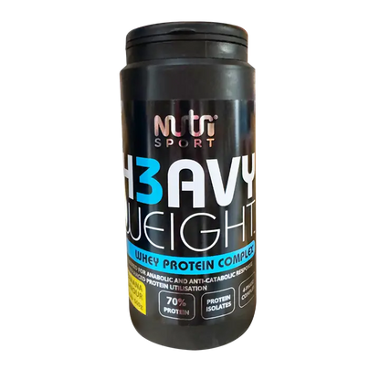 NutriSport - NutriSport H3avyweight Whey Protein Complex - Banana / 500g - product photo