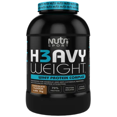 NutriSport - NutriSport H3avyweight Whey Protein Complex - Banana / 3kg - product photo