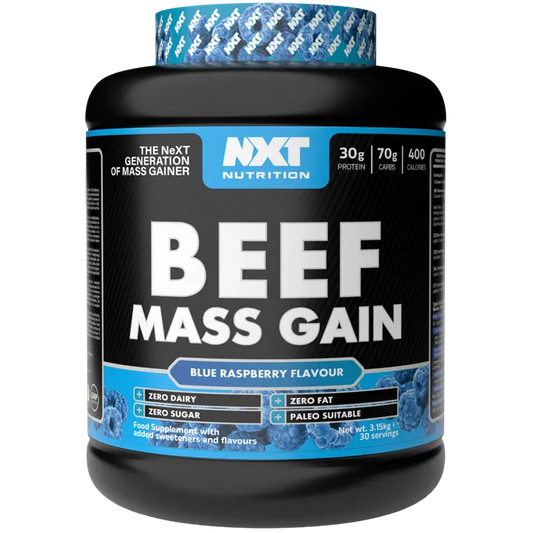 NXT Nutrition Beef Mass Gain 3.15kg Sports Supplement product photo