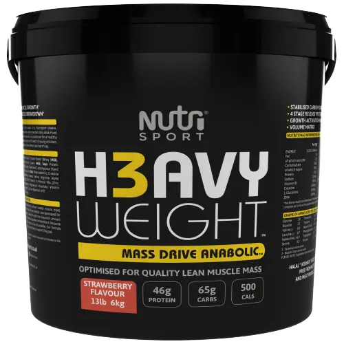 NutriSport H3avyweight Mass Drive Anabolic 6kg Sports Supplement product photo