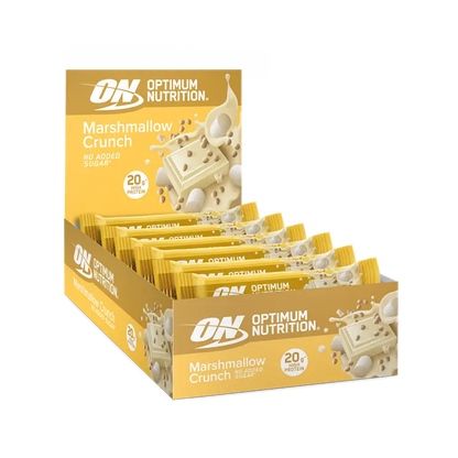 Optimum Nutrition - Optimum Nutrition Crunch Bar 10x65g - Marshmallow - product photo
