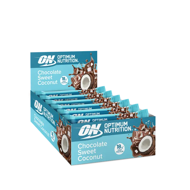 Optimum Nutrition - Optimum Nutrition Crunch Bar 12x55g - Sweet Coconut - product photo