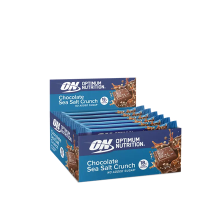 Optimum Nutrition - Optimum Nutrition Crunch Bar 12x55g - Chocolate Sea Salt - product photo
