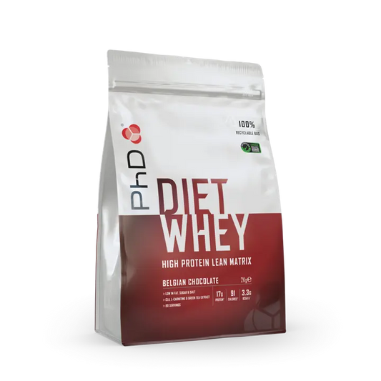 PhD Nutrition - PhD Nutrition Diet Whey - Belgian Chocolate / 2kg - product photo