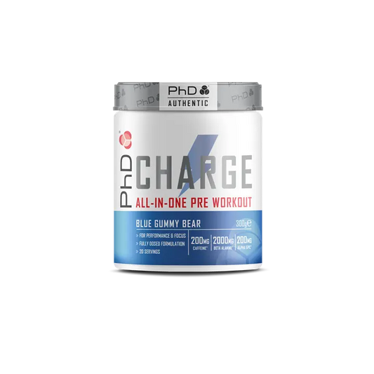 PhD Nutrition Powder Pre Wkt Charge 300g Sports Supplement product photo