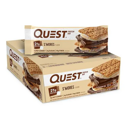 Quest Nutrition - Quest Nutrition Bar 12x60g - S'mores - product photo