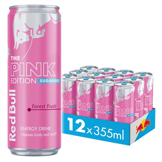Red Bull - Red Bull Sugar Free 12x355ml - Juneberry - product photo
