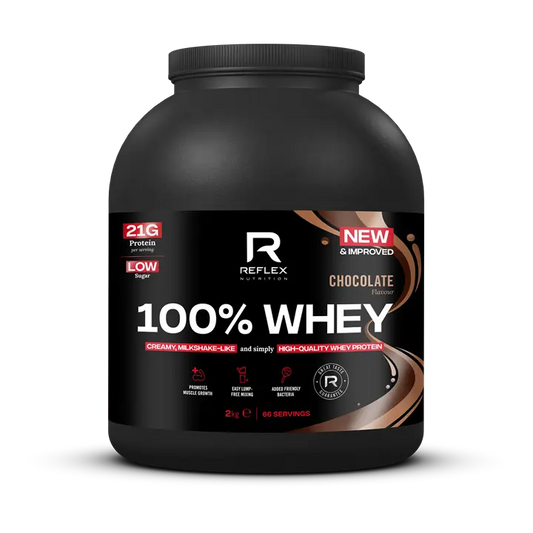 Reflex Nutrition - Reflex Nutrition 100% Whey - Chocolate / 2.2kg - product photo