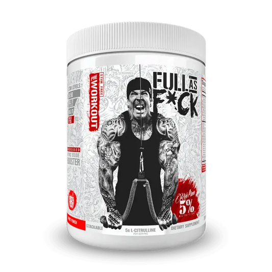 Rich Piana 5% Nutrition - Rich Piana 5% Nutrition FULL AS F*CK Legendary Series 372g - Blue Raspberry - product photo