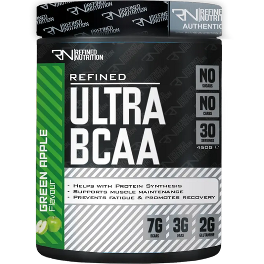 Refined Nutrition - Refined Nutrition Ultra BCAA 450g - Green Apple - product photo