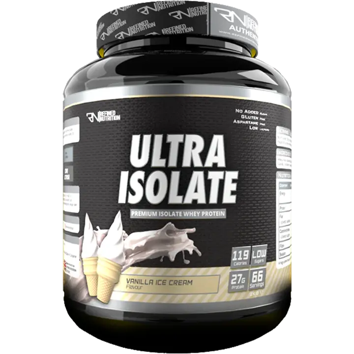 Refined Nutrition - Refined Nutrition Ultra Isolate - Vanilla Ice Cream - product photo
